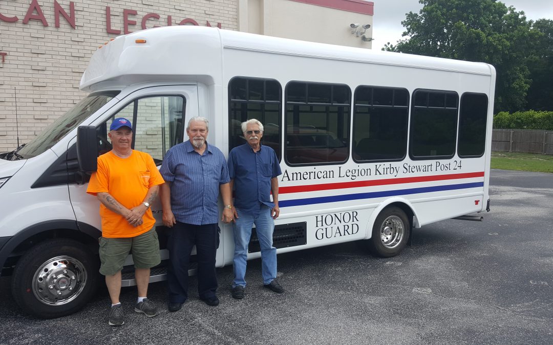 Delivery to American Legion of Bradenton